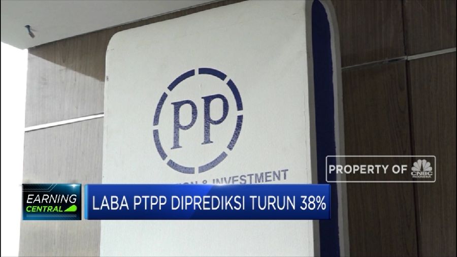 Laba PTPP Diprediksi Turun 38% (CNBC Indonesia TV)