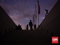 FOTO: Rehat Sore di Lapangan Banteng