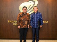 Erick Thohir Jelaskan Alasan Agus Marto Jadi Komut BNI