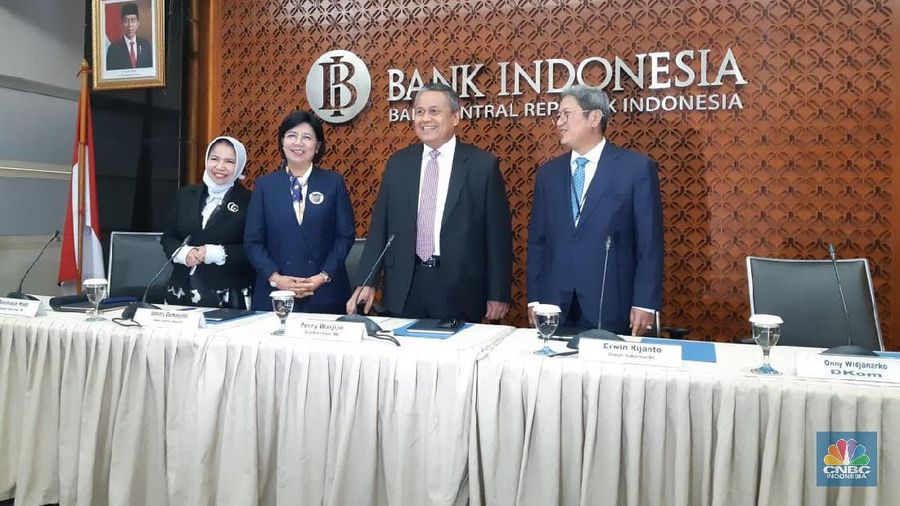 Bank Indonesia (BI) melihat bahwa pemulihan ekonomi global di tahun ini tertahan setelah merebaknya covid-19 atau virus corona asal Wuhan