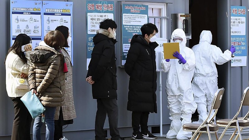 Korea Selatan melaporkan peningkatan signifikan kasus corona di negeri itu. Bahkan melonjak hingga 104 kasus, per Kamis (20/2/2020) malam kemarin.