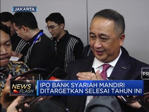 IPO Bank Syariah Mandiri Dikebut Tahun Ini
