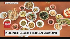 VIDEO: Kuliner Aceh Pilihan Jokowi