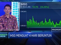 IHSG Menguat 4 Hari, Analis: Efek Corona Perlu Diwaspadai