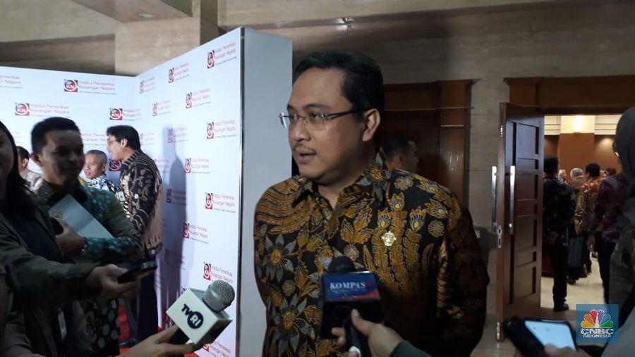 Ketua Badan Pemeriksa Keuangan, Agung Firman Sampurna (CNBC Indonesia/Ferry Sandi)