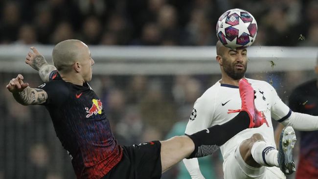 Tottenham vs RB Leipzig Imbang di Babak Pertama