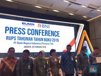 BNI Sebar Rp 3,85 T atau 25% dari Laba untuk Dividen