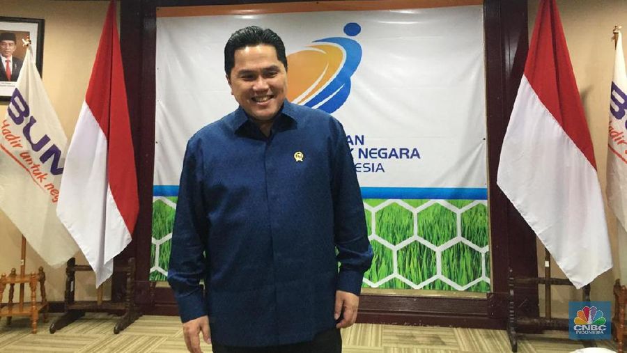 Menteri BUMN Erick Thohir (²©²ÊÍøÕ¾/Monica Wareza)