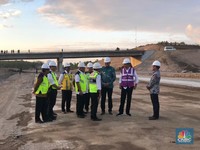 Jokowi Cek Proyek Tol Sigli-Banda Aceh, Begini Penampakannya