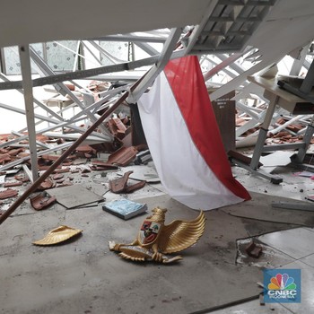 Di Jakarta Ada Sekolah Ambruk, Ini Penampakannya