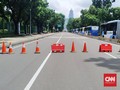 Aksi 212, Polisi Tutup Jalan Medan Merdeka Barat