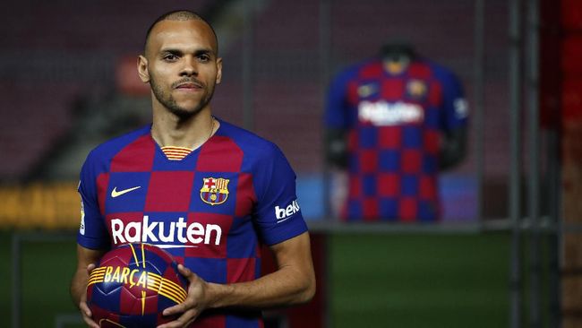 Braithwaite Diharapkan Bawa Barcelona Juara Liga Spanyol