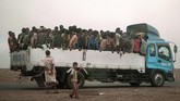 Para imigran bermimpi bisa mencapai Arab Saudi untuk keluar dari garis kemiskinan dengan bekerja sebagai buruh, pelayan, pekerja konstruksi, sopir, dan asisten rumah tangga. (AP Photo/Nariman El-Mofty)