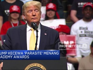 Donald Trump, Tak Terima 'Parasite' Menang Oscar 2020