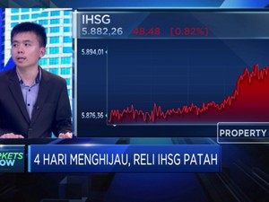 4 Hari Menghijau, Corona Patahkan Reli IHSG