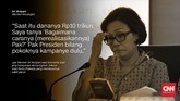Menteri Keuangan Sri Mulyani Indrawati.