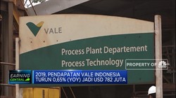 2019, Pendapatan Vale Indonesia Turun 0,65% (YoY)