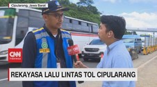 VIDEO: Rekayasa Arus Lalu Lintas Tol Cipularang