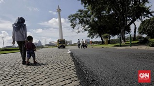 Tim Komrah Ungkap Temuan Pengecekan di Cobble Stone Monas
