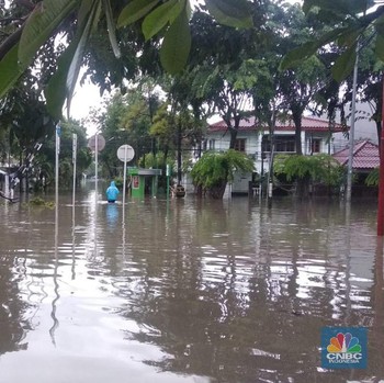 Diguyur Hujan, Jakarta Banjir Lagi Sampai Mati Listrik