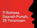 INFOGRAFIS: Daftar 11 Bahasa Daerah Punah, 25 Terancam