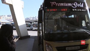 VIDEO: Terminal di Seoul Sepi Imbas Penyebaran Virus Corona