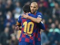 Dipeluk Messi, Striker Baru Barcelona Girang