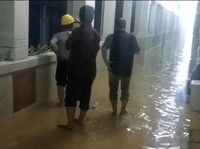 Penampakan RSCM yang Kebanjiran