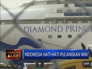 Pemerintah Hati-Hati Pulangkan WNI Kapal Diamond Princess