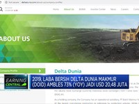 Beban Menggelembung, Laba Delta Dunia Susut 73%