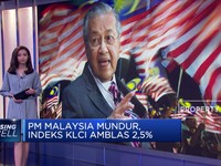 PM Malaysia Mundur, Indeks KLCI Amblas 2,5%