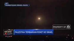 Balas Israel, Palestina Tembakkan Roket ke Gaza