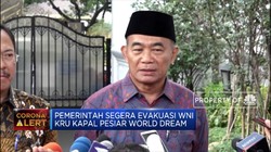 WNI Kru Kapal Pesiar World Dream Segera Dievakuasi