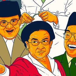 Soeharto Lebih Populer Dari Pada Jokowi, Sukarno Hingga SBY