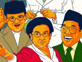 Soeharto Lebih Populer Dari Pada Jokowi, Sukarno Hingga SBY