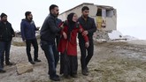 Gempa juga berdampak pada 43 desa di Turki yang sebelumnya memiliki riwayat diguncang gempa hebat. (Demiroren )News Agency / AFP