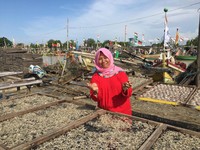 Eks TKW Ini Jadi Juragan Ikan Asin, Sehari Raup Rp 600 Ribu!