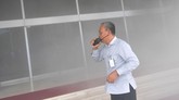 Tidak ada kerusakan maupun korban dalam insiden ini. (ANTARA FOTO/M Risyal Hidayat)