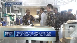 Presiden Jokowi Resmikan Pabrik Serat Rayon Terbesar