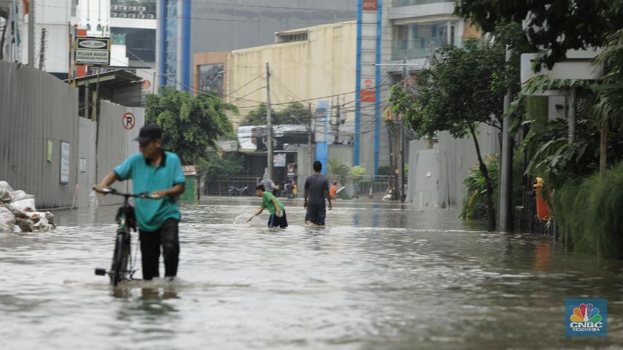 Sejumlah wilayah terkena pemadaman listrik akibat Jakarta banjir dan hujan deras lagi 