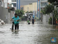 Banjir! Listrik di Jakarta, Banten dan Sebagian Jabar Padam