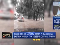 Jakarta & Bekasi Banjir Lagi, BNPB: Ada 109 Titik Genangan