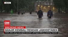 VIDEO: Kawasan Underpass Cawang Terendam Banjir