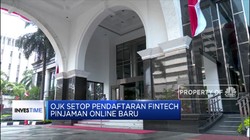 OJK Stop Pendaftaran Fintech Pinjaman Online Baru