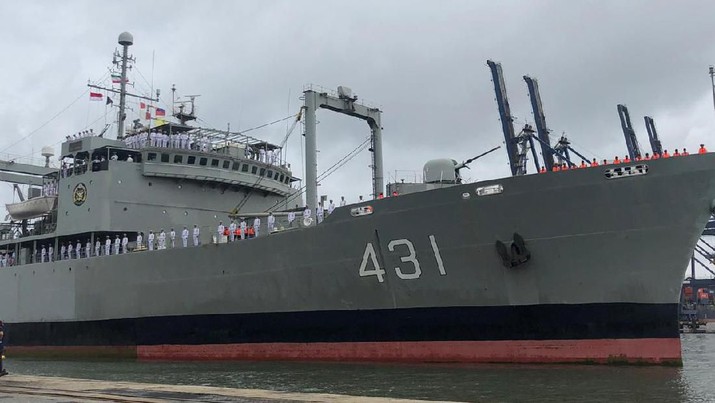 Kapal Perang Iran Sambangi RI, Ada Apa? Kapal perang Iran sambangi Indonesia hari ini sampai tanggal 28, ada apa?