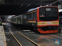 Melihat Stasiun Sudirman yang Harus Rela Tergenang Air