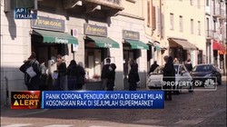 Corona Memicu Pembelian Panik di Italia