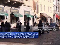 Corona Memicu Pembelian Panik di Italia