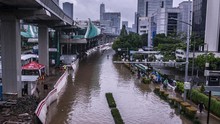 Jakarta Banjir, Walhi Sebut Anies Tak Berani Tegakkan Aturan