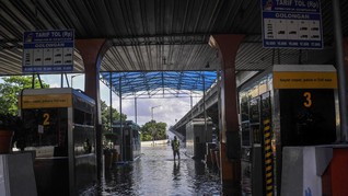 Banjir, Ruas Tol Bekasi Barat 2 dan Cikunir Ditutup Sementara